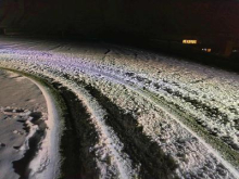 Neznani voznik povzročil veliko škodo v Nordijskem centru Planica