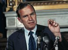 President George HW Bush knew about contact between CIA and ALIENS in 1964, new documentary claims