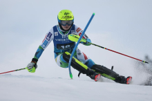Slalom v Gurglu s štirimi Slovenkami