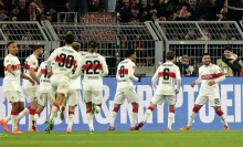 Undav s hat-trickom zagotovil Stuttgartu točko v Dortmundu