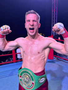 Nejc Petrič svetovni prvak WBC v konkurenci do 24 let