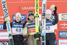 Marujama razred zase, Nika Prevc tretja