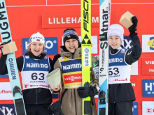 Niki Prevc prve stopničke zime, Nozomi Marujama znova razred zase