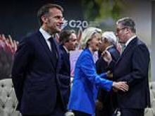 EU chief Ursula von der Leyen says 'borders cannot be changed by force' as fresh Ukraine peace talks get under way in Geneva