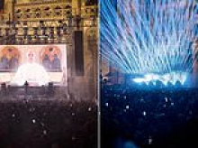 Blessed beats! Pope Leo blesses crowds during a rave held to mark an Archbishop's 75th birthday
