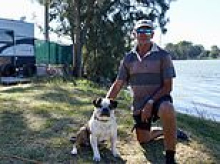 Window cleaner forced out of Sydney due to the brutal housing crisis stumbles upon a FREE patch of paradise with million-dollar views and private jetty - and he's welcome to stay