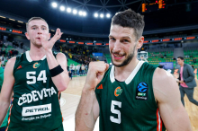 Cedevita Olimpija v Subotici zaokrožila brezhibni november