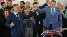 FOTO Dodik proglasio pobjedu Siniše Karana: 'Po tko zna koji put, pobijedio je srpski narod'