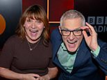 Lorraine swaps the sofa for the BBC Radio 2 studio as she steps in for Jeremy Vine over Christmas