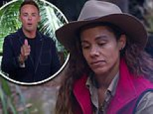 I'm A Celebrity's Alex Scott is caught sneaking contraband into the jungle as Ant and Dec promise camp will be punished for rule breaking