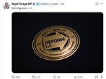 Tory chairman compares Reform's 'gold badge' merch to a NAZI medal as tensions spike between right-wing rivals