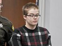 Fugitive 'Slender Man' stabber Morgan Geyser snapped 'just Google me' when asked for ID by cops who found her with MUCH older lover