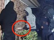 Shocking moment Melbourne thugs wielding machetes ruin a disabled man's life