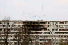Novi medsebojni napadi Rusije in Ukrajine. V Kijevu štiri, na jugu Rusije pa tri žrtve.