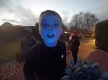 Scottish primary school boys become an internet sensation as Ring doorbell captures their rendition of Christmas hit