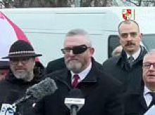 Polish MP declares 'Poland is for Poles, not Jews' in speech outside Auschwitz, sparking fury