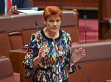Pauline Hanson suffers yet another blow after being booted out of the Senate over burqa stunt - as she accuses Parliament of 'censorship'