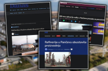 OPASNE IZMIŠLJOTINE BLOKADERSKIH MEDIJA! N1, NOVA I DANAS U ISTO VREME OBJAVILI LAŽ: Kao po komandi slagali da je rafinerija prestala s radom!