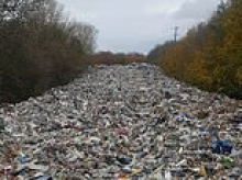 Man, 39, is arrested in investigation into Britain's 'biggest ever' fly-tip in Oxfordshire