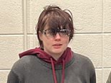 Grim photos show Slender Man stabber, 23, and her much older lover after their arrest over her escape from group home