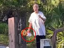 Visa-dodger from Finland finally gets her just desserts as ICE boots her from American after shocking attack on BABY, mom, and dog 'Ponce'