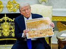 Trump critics explode as latest White House renovation spotted: 'It looks like the Cheesecake Factory'