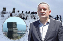 Nad kostima 12.000 Srba ubijenih kod Bihaća odrasli i deca se sankaju i prave Sneška Belića! Skandal u BiH potresao Srbe