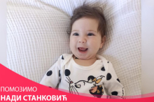 Pomoć za devetomesečnu Nadu Stanković: Za troškove lečenja potrebno 18 miliona dinara