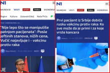 BLOKADERSKA N1 PRVO NAPALA VUČIĆA ZBOG VAKCINE PROTIV RAKA, A SAD... Objavili da će je pacijent iz Srbije primiti, naravno - nema izvinjenja