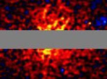 Dark matter is seen for the first time: Eerie image shows first direct evidence of the elusive substance that makes up 25% of the universe