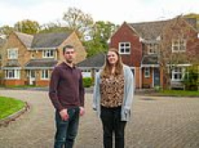 These next door neighbours live in almost identical houses... but one faces paying hundreds of pounds more under Rachel Reeves' 'mansion tax'