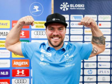 Miha Hrobat: Če smučam, kot znam, sem lahko zelo visoko