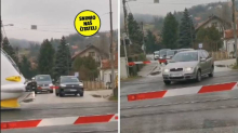ŠOKANTNA SNIMKA! Rampa je u Zaprešiću spuštena, oni prolaze prije vlaka! Policija ima video