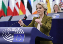 Von der Leyen posvarila pred omejevanjem ukrajinske vojske in spreminjanjem meja s silo