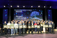 Obrtnica leta je Nataša Žagar, podjetnika leta pa Janez in Miha Jeraj