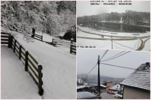 ZABELELI SE UŽICE, TARA I ZLATIBOR! Sneg napadao već 10 centimetara! (FOTO)