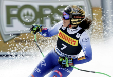 Federica Brignone se je vrnila na smuči