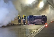 Uspešna simulacija saobraćajne nezgode u tunelskim uslovima: Sektor za vanredne situacije MUP izveli efektivnu vežbu u tunelu Predejane (FOTO)