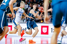 Kvalifikacije za SP: Slovenija - Estonija (77:77, 40. minuta)