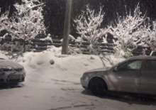 ZABELELO SE I KOD GORNJEG MILANOVCA! Sneg veje bez prestanka, dostigao visinu i do 10 cm: Oglasio se RHMZ - evo da li se očekuje I U BEOGRADU TOKOM NOĆI (VIDEO)