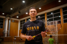 Urban Herman: Badminton je od nekdaj doma pri nas na Mirni