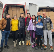 Marko Nikolić, mali Dule i volonteri podelili oko 4 tone hrane! Ovako je izgledala humanitarna akcija, emotivni trenuci zabeleženi VIDEO 