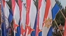 Desnica napala marševe zbog zastave, a petokraku je 1997. na mimohodu imao i Tuđman