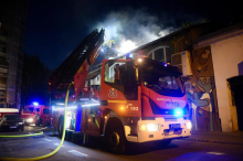 EKSPLODIRAO GASNI PRIKLJUČAJK U KRAGUJEVCU, PA PLANUO POŽAR U ZGRADI Vatrogasci brzom intervencijom obuzdali buktinju