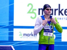 Uvodni dan evropskega prvenstva v bazen sedmerica Slovencev