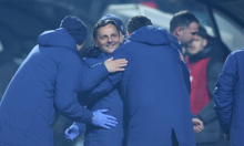 Ludnica na klupi Dinama! Pogledajte kako se slavi gol, jedan član stožera oduševio navijače