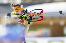 Dorothea Wierer slavi po dveh letih in pol, Lena Repinc s 16. mestom do izida kariere