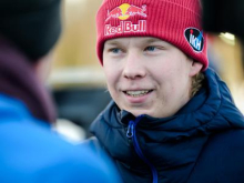 Kalle Rovanperä že januarja na prvi dirki s formulo