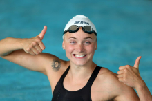 Neža Klančar v enem dnevu trikrat postavila rekord in se uvrstila v finale