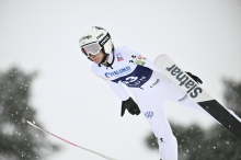 Nika Prevc po prvi zmagi sezone